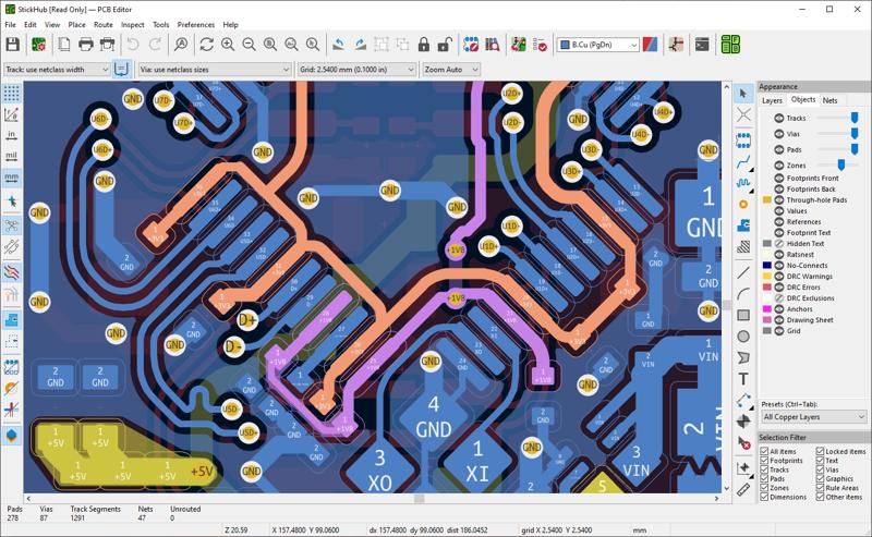 KiCad-6-pcb-editor